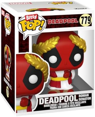 Funko Bitty POP Deadpool - Dinopool 4-Pack and A Surprise Mystery Mini Figure - 0.9 Inch