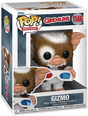 Funko POP Gremlins - Gizmo with 3D Glasses Funko Vinyl Figure Bundled with Compatible Pop