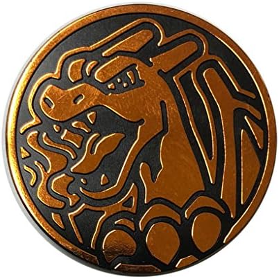 Pokemon Official POKEMON Coin - Charizard - Holo FOIL Shiny - Trading Card Game