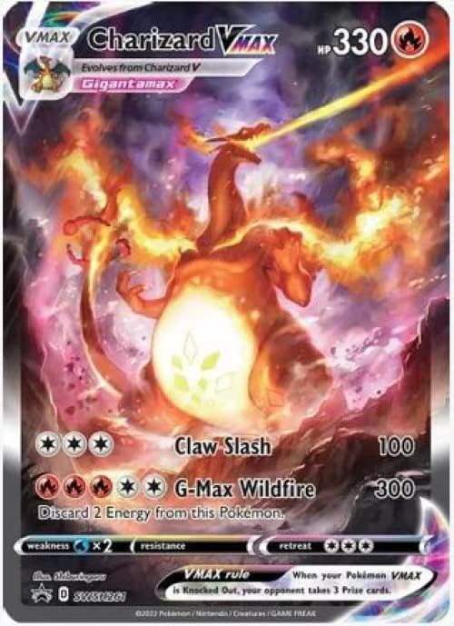 Pokemon Charizard Vmax SWSH261 - Pokemon Black Star Promo - Alternate Art Holo - Ultra