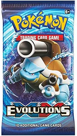 Pokemon TCG XY Evolutions A Booster Pack Containing 10 Cards Per Pack with Over 100 New