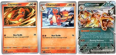 Pokemon Charizard ex 125197 Double Rare Tera - Obsidian Flames - Pokemon Evolution 3 Card