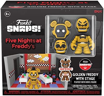 Funko Snaps Five Nights at Freddy's - Golden Freddy Playset