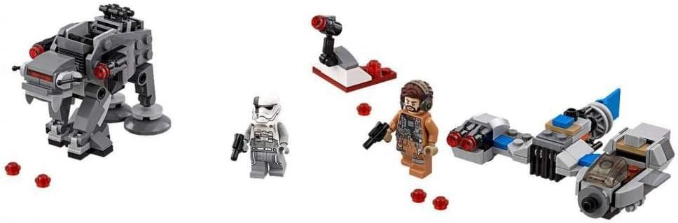 LEGO Star Wars: The Last Jedi Ski Speeder vs. First Order Walker Microfighters