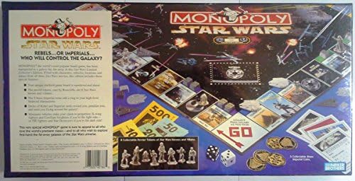 Hasbro Monopoly 1997 Star Wars Monopoly Limited Collector'S 20Th Anniversary Edition