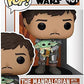 Funko Star Wars The Mandalorian - Mandalorian Din Djarrin Holding Grogu The Child Pop