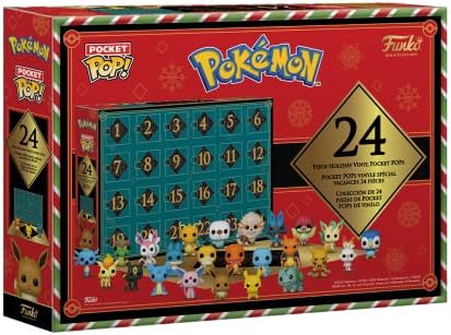 Funko Pop Vinyl Figure Pop Holiday Calendar - Charmander Salameche Glumanda - Pokemon 24 Pocket S - Collectable Vinyl Figure