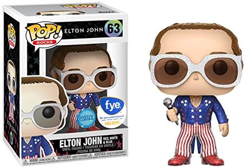 Funko Pop Rocks - Elton John Limited Glitter Edition 63