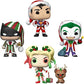 Funko Pop DC Comics Christmas 4 Pack Vinyl Figures - Superman in Holiday Sweater Batman