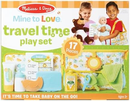 Melissa & Doug Melissa Doug Mine to Love Travel Time for Doll