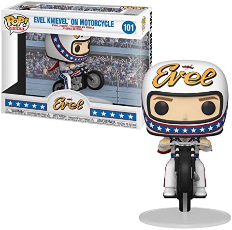 Funko Pop Rides Evel Knievel on Motorcycle
