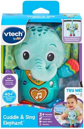 VTech Baby Cuddle and Sing Elephant