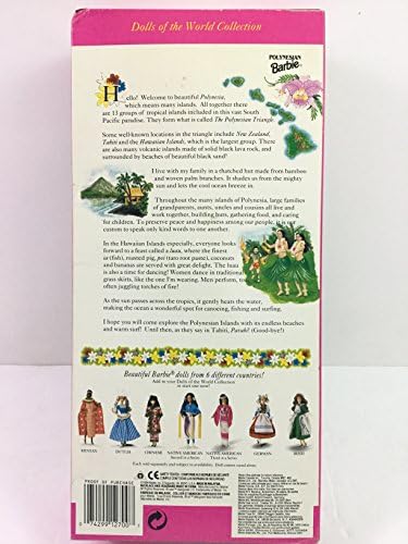 Barbie Polynesian Barbie Dolls of the World Collection