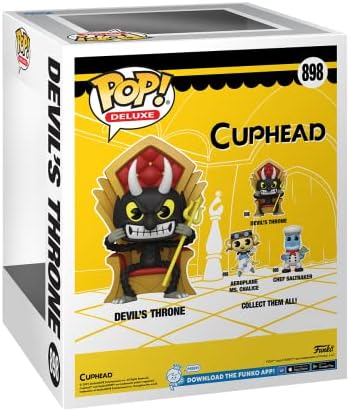 Funko Pop Deluxe Cuphead - Devil's Throne