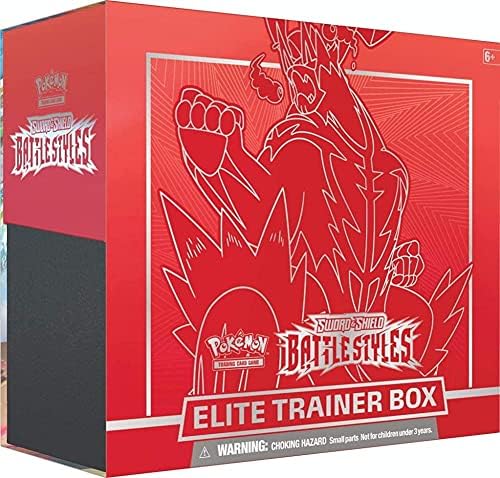 Pokemon TCG Sword Shield - Battle Styles Elite Trainer Box - Red