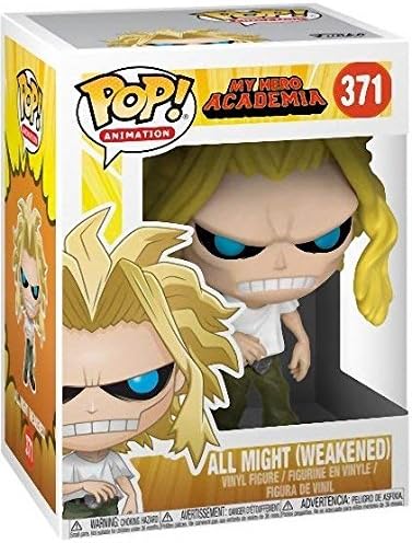Funko POP My Hero Academia - All Might Weakened Pop Vinyl Figure Bundled with Compatible