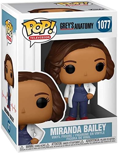 Funko POP Grey's Anatomy - Dr. Miranda Bailey Funko Vinyl Figure Bundled with Compatible