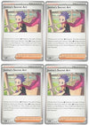 Pokemon Janines Secret Art - Shrouded Fable Pokemon Card Lot x4 Playset