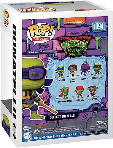 Funko POP Teenage Mutant Ninja Turtles Mutant Mayhem - Donatello Funko Vinyl Figure