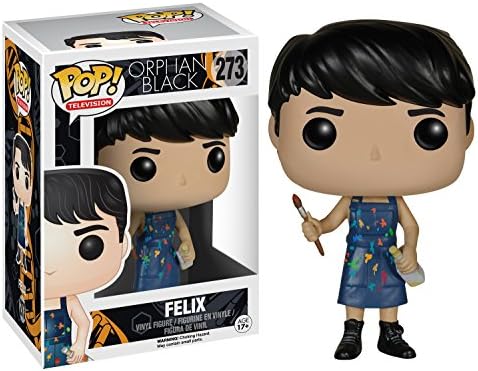 Funko POP TV Orphan Felix Action Figure Black