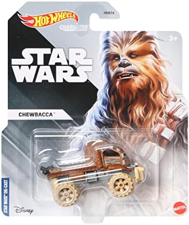 Hot Wheels Star Wars Hot Wheels Character Cars Chewbacca Diecast Car