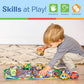 Melissa & Doug Melissa Doug Take-Along Town Play Mat 19.25 x 14.25 inches With 9 Soft Vehicle