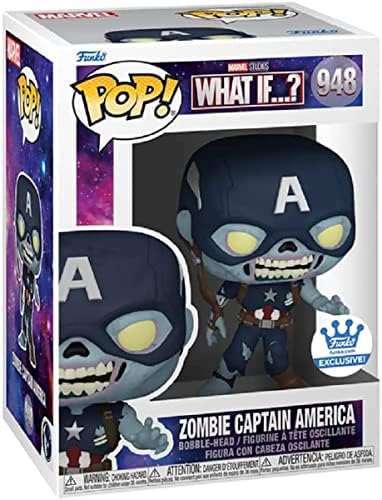 Funko Marvel What If... Pop Zombie Captain America 948