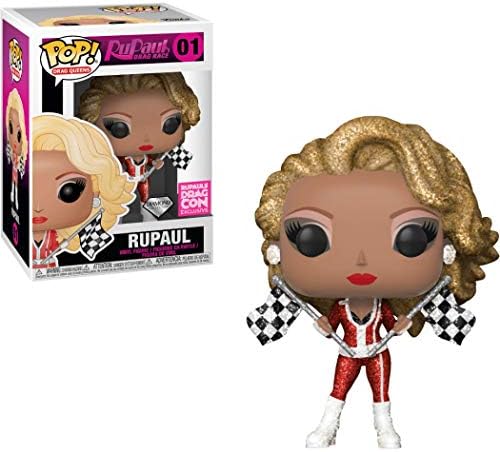 Funko RuPaul Diamond Col RuPaul's Drag Con Exc FunaSko Pop Vinyl Figure 1 Compatible