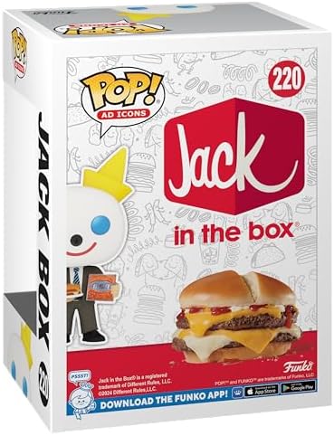 Funko POP Ad Icon Jack Box in The Box - Collectable Vinyl Figure