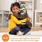 Melissa & Doug Melissa Doug Lifelike Plush Sloth Stuffed Animal 12W x 14.5H x 9D in