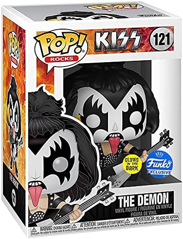 Funko POP KISS The Demon - Glow in The Dark - Online
