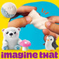 Play-Doh Brand Air-Dry Clay Bucket Paintable White Modeling Clay Arts Crafts Gift Craft
