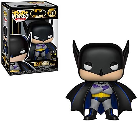 Funko Batman First Appearance Funko POP Heroes Vinyl Figure 1 POP Compatible PET Plastic