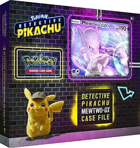 Pokemon TCG Detective Pikachu Mewtwo-Gx Case File 6 Booster Pack A Foil Promo Gx Card A