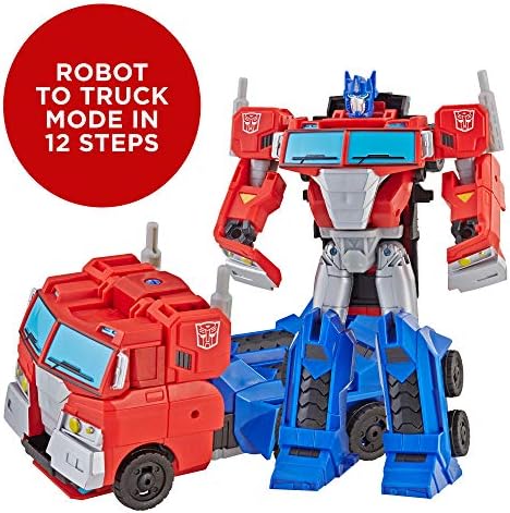 Transformers E3639 Cyberverse Action Attackers Ultra Class Optimus Prime Action Figure Toy