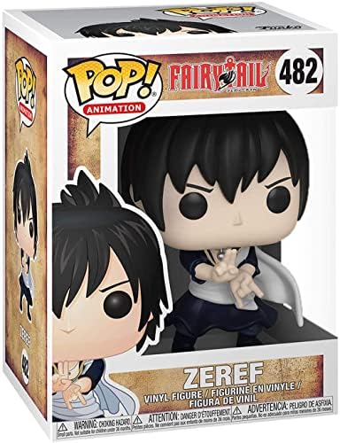 Funko POP Fairy Tail - Zeref Funko Pop Vinyl Figure Bundled with Compatible Pop Box