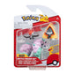 Pokemon 3 Pack-Features 2 Snorunt Pikipek and 3-Inch Galarian Ponyta Battle Figures Black