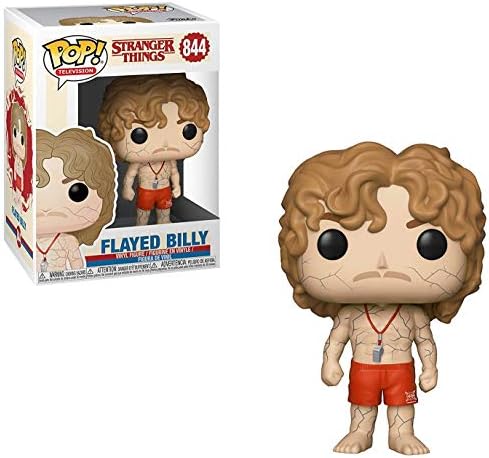 Funko POP Stranger Things - Flayed Billy Lifeguard Billy Funko Pop Vinyl Figure Bundled