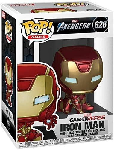 Funko Iron Man 626 Pop Avengers Gamerverse Vinyl Figure Bundled with EcoTEK Plastic