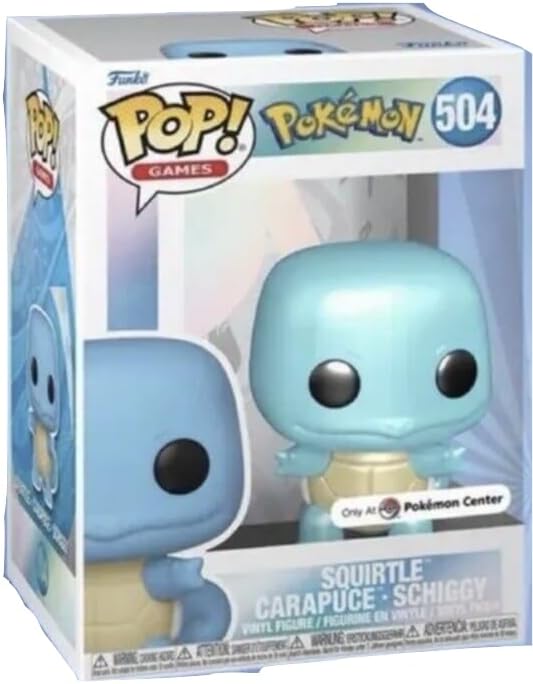 Funko Squirtle Pearlescent Pop Vinyl Figure Pokemon Center