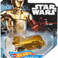 Hot Wheels Star Wars Rogue One Character Car C-3PO Episode 7