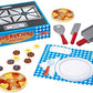 Melissa & Doug Melissa Doug Flip and Serve Pancake Set 19 pcs - Wooden Breakfast Play