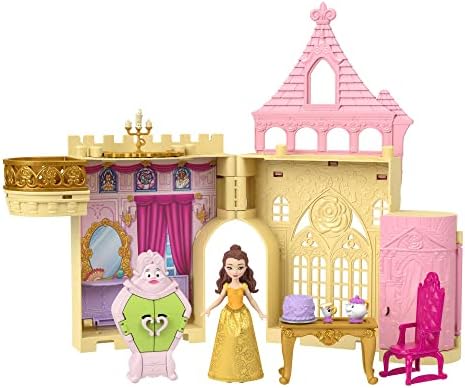 Mattel Disney Princess Storytime Stackers Belle's Castle Stackable Doll