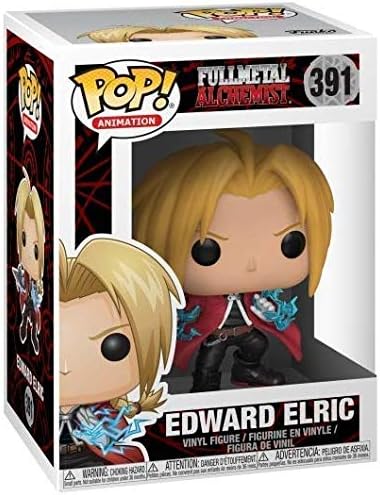 Funko POP Full Metal Alchemist - Edward Elric Pop Vinyl Figure Bundled with Compatible