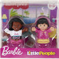 Fisher-Price Little People Toddler Barbie Sleepover Figure Set with 2 Characters for