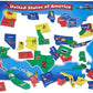 Melissa & Doug Melissa Doug USA Map Floor Puzzle - 51 Pieces 2 x 3 feet - FSC Certified