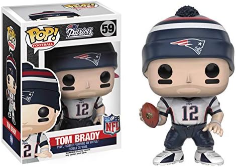 Funko POP Football Patriots - Wave 3 Tom Brady Funko Vinyl Figure Bundled with Compatible