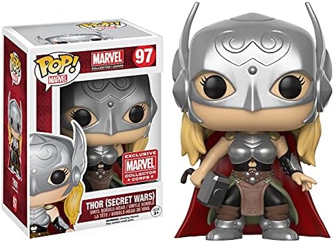 Funko Pop Marvel Avengers - Lady Thor Jane Foster Secret Wars Collectors Corps Vinyl