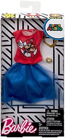 Barbie Super Mario Fashion BlueRed