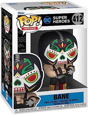 Funko POP Pop Heroes Dia De Los DC - Bane Multicolor